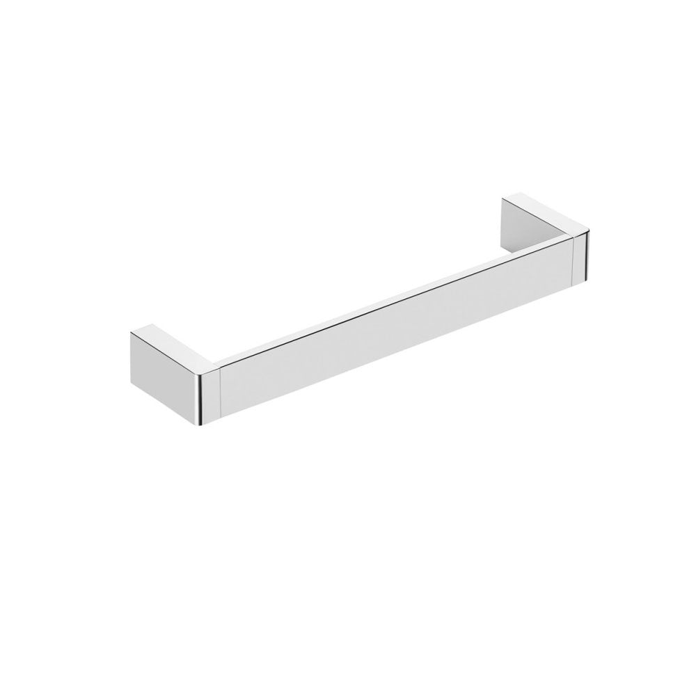 Porta asciugamani a muro in ottone cromato della collezione 'Extreme' by Cosmic cm 30 by CeramicStore | Lo specialista del tuo bagno