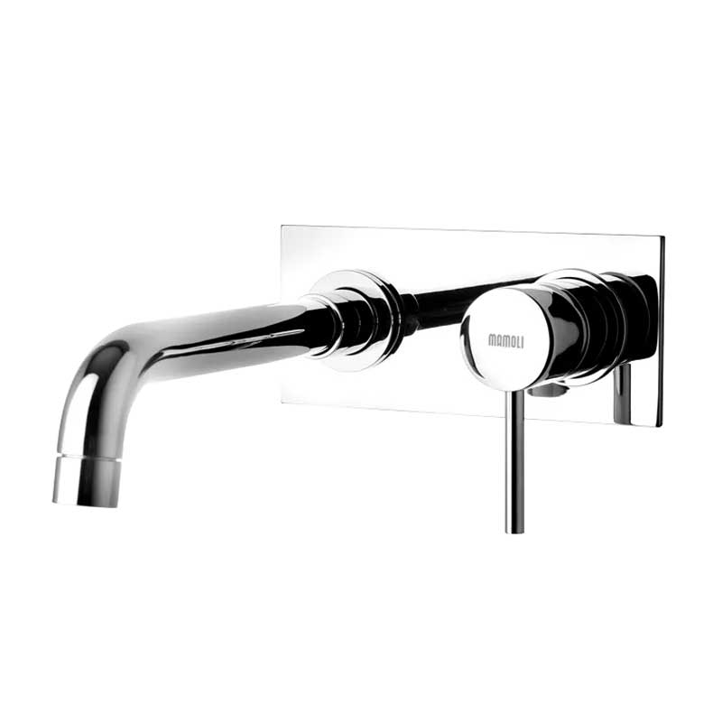 Miscelatore Lavabo Incasso con piastra Unica senza scarico in ottone Cromo collezione Pico di Mamoli Rubinetterie by CeramicStore | Lo specialista del tuo bagno