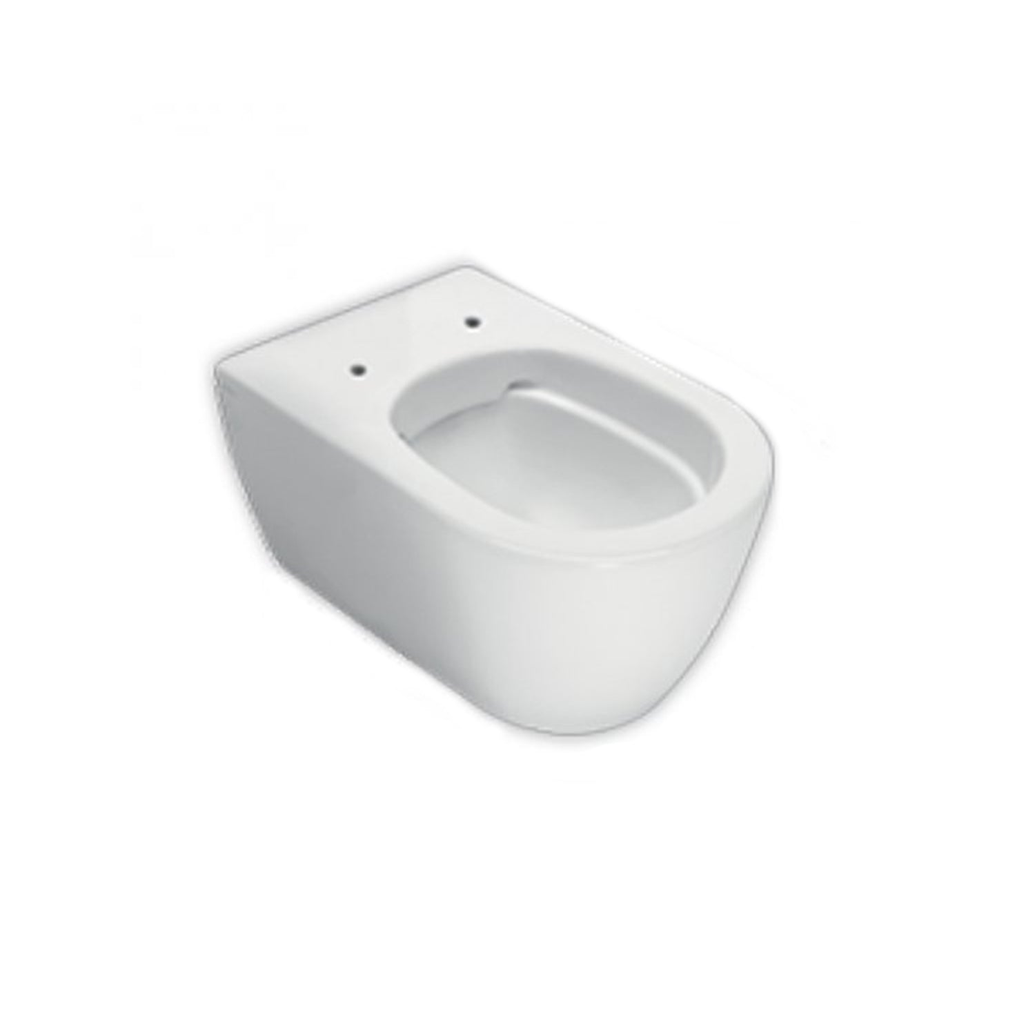 Sanitari sospesi 48x35 cm serie Fusion Compact di Hatria con sedile soft-close