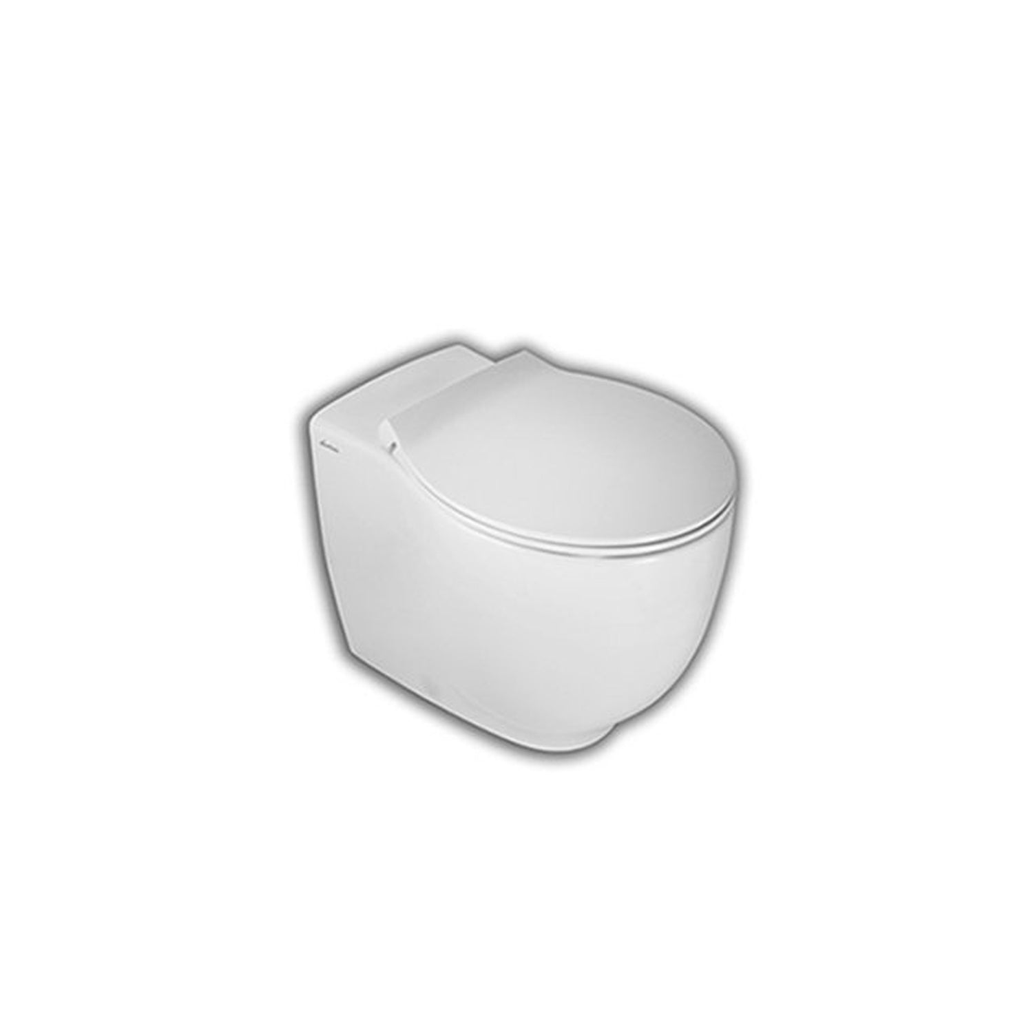 Sanitari filomuro 55x37 cm collezione Le Fiabe di Hatria con sedile soft close