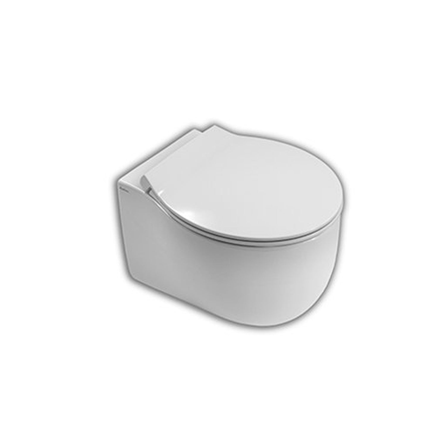 Water sospeso con brida 50x36 cm collezione Le Fiabe di Hatria con sedile soft close