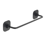 Porta asciugamani 30 cm in acciaio inox e cromall Teide di Gedy - Nero Matt by CeramicStore | Lo specialista del tuo bagno