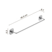 Porta asciugamani 45 cm in acciaio inox e cromall Teide di Gedy - Cromato by CeramicStore | Lo specialista del tuo bagno