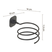 Gedy Porta Phon Teide - Nero Matt In Cromall Acciaio by CeramicStore | Lo specialista del tuo bagno