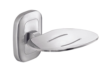 Portasapone inamovibile a parete di Gedy serie Everest - Cromato by CeramicStore | Lo specialista del tuo bagno