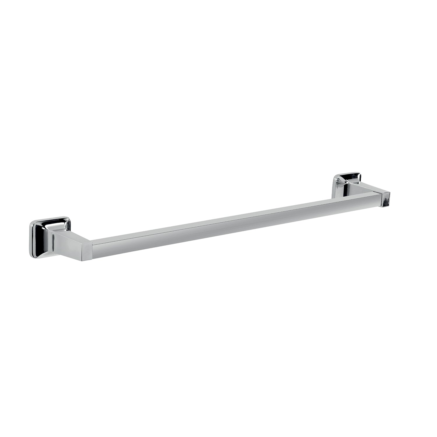 Porta asciugamani 60 cm in alluminio anodizzato di Gedy serie K2 - Cromato by CeramicStore | Lo specialista del tuo bagno