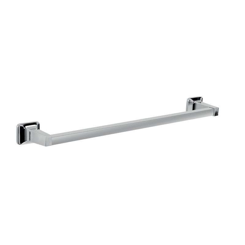 Porta asciugamani 60 cm in alluminio anodizzato di Gedy serie K2 - Cromato by CeramicStore | Lo specialista del tuo bagno