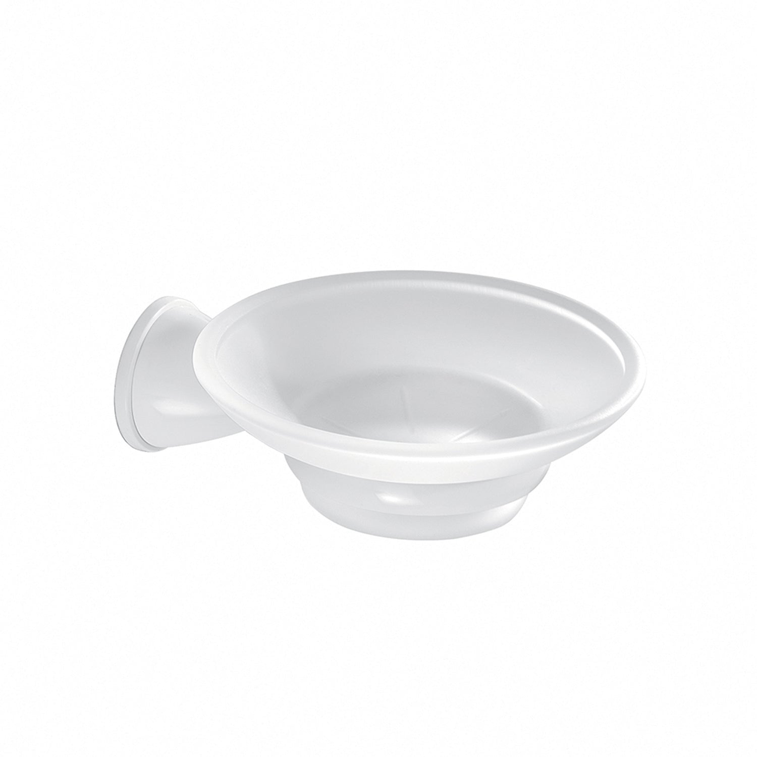 Portasapone in Acciaio Inox Genziana di Gedy - Bianco by CeramicStore | Lo specialista del tuo bagno