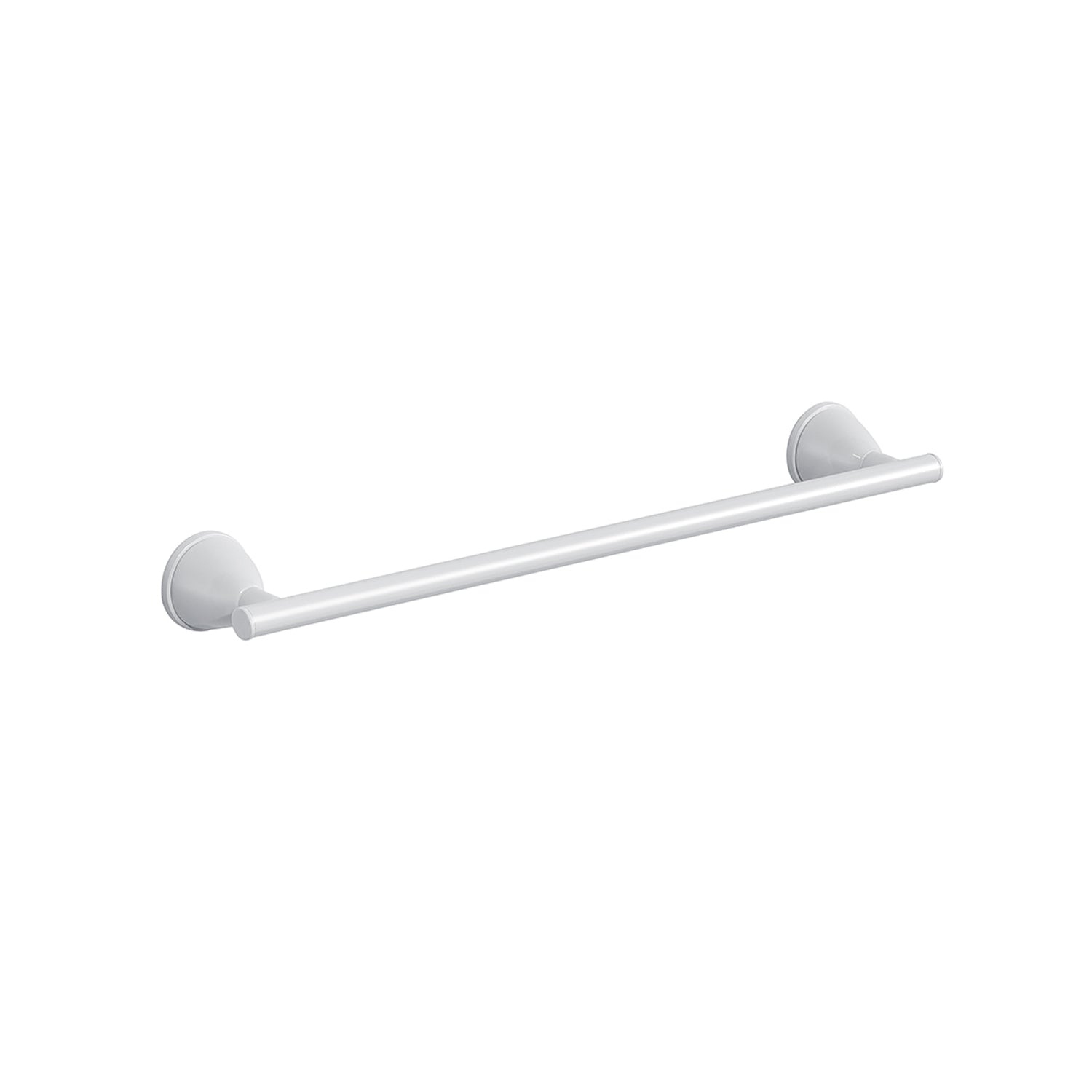 Porta asciugamani 35 cm in Acciaio Inox Genziana di Gedy - Bianco by CeramicStore | Lo specialista del tuo bagno