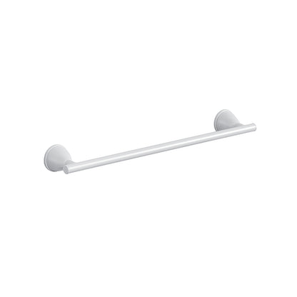 Porta asciugamani 35 cm in Acciaio Inox Genziana di Gedy - Bianco by CeramicStore | Lo specialista del tuo bagno