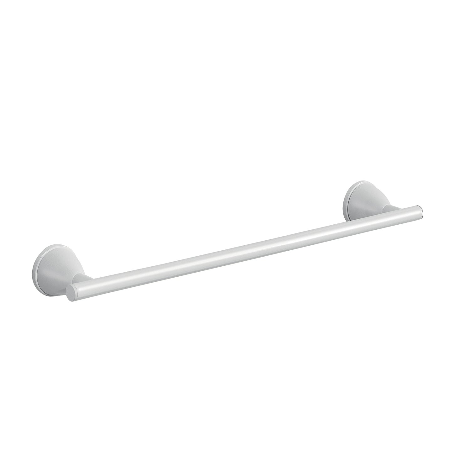 Porta asciugamani 45 cm in Acciaio Inox Genziana di Gedy - Bianco by CeramicStore | Lo specialista del tuo bagno