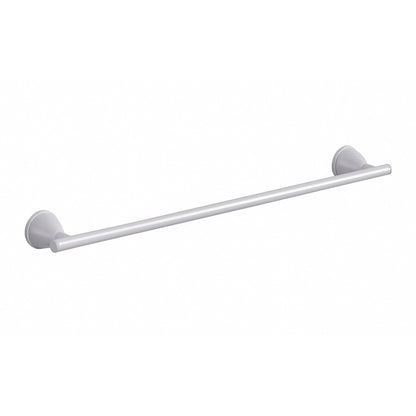 Porta asciugamani 60 cm in Acciaio Inox Genziana di Gedy - Bianco by CeramicStore | Lo specialista del tuo bagno