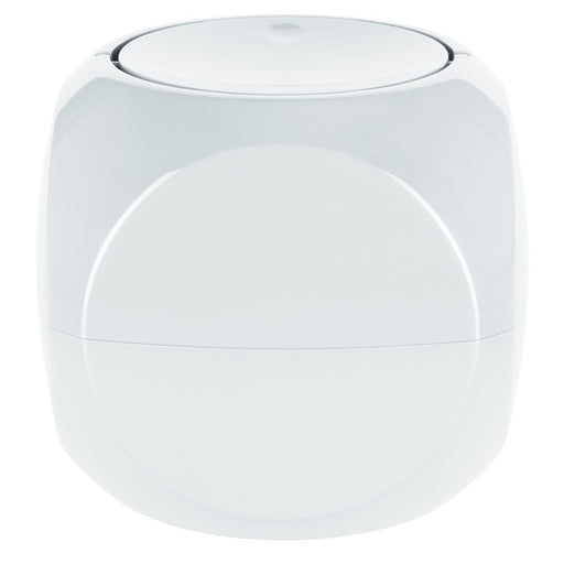 Pattumiera 1L a forma di Dado con coperchio basculante - Bianco by CeramicStore | Lo specialista del tuo bagno
