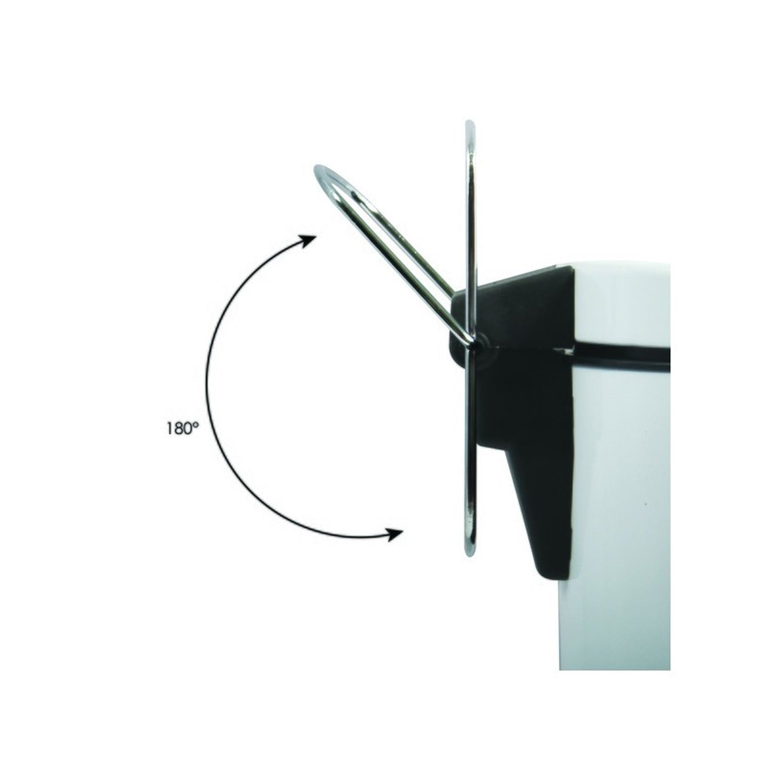 Pattumiera a pedale da 12L in Acciaio Inox modello Unis - Bianco by CeramicStore | Lo specialista del tuo bagno
