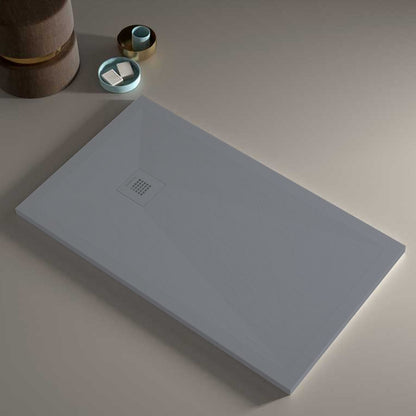 Piatto doccia in resina modello Plus 100X190cm grigio ardesia by CeramicStore | Lo specialista del tuo bagno