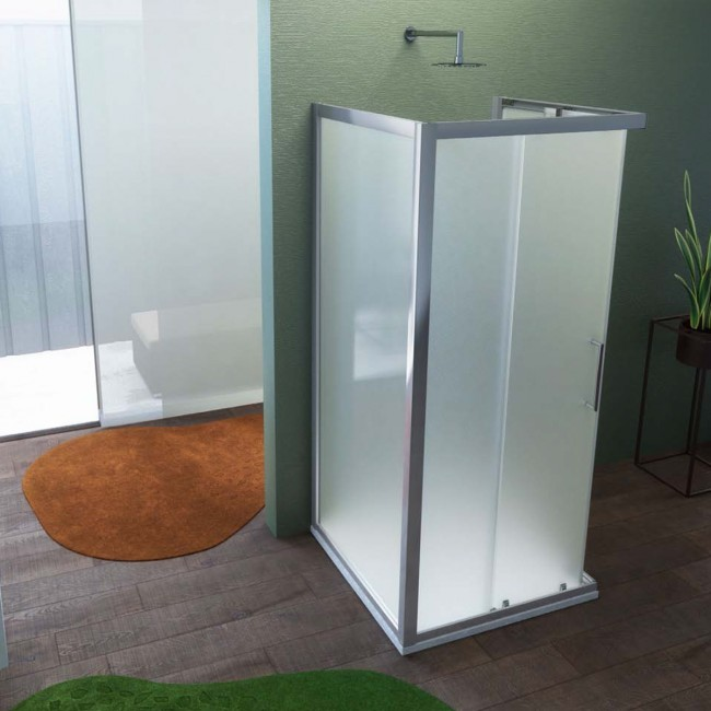 Parete fissa per Box doccia Minerva Cristallo Opaco cm 70 by CeramicStore | Lo specialista del tuo bagno