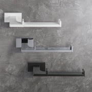 Porta rotolo nero collezione Look  di Colombo Design