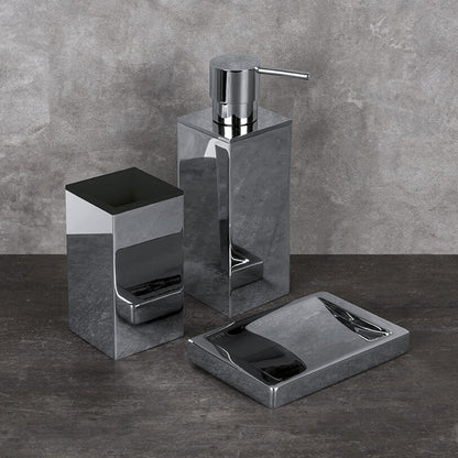 Porta sapone d'appoggio in ottone cromato collezione Look di Colombo Design by CeramicStore | Lo specialista del tuo bagno