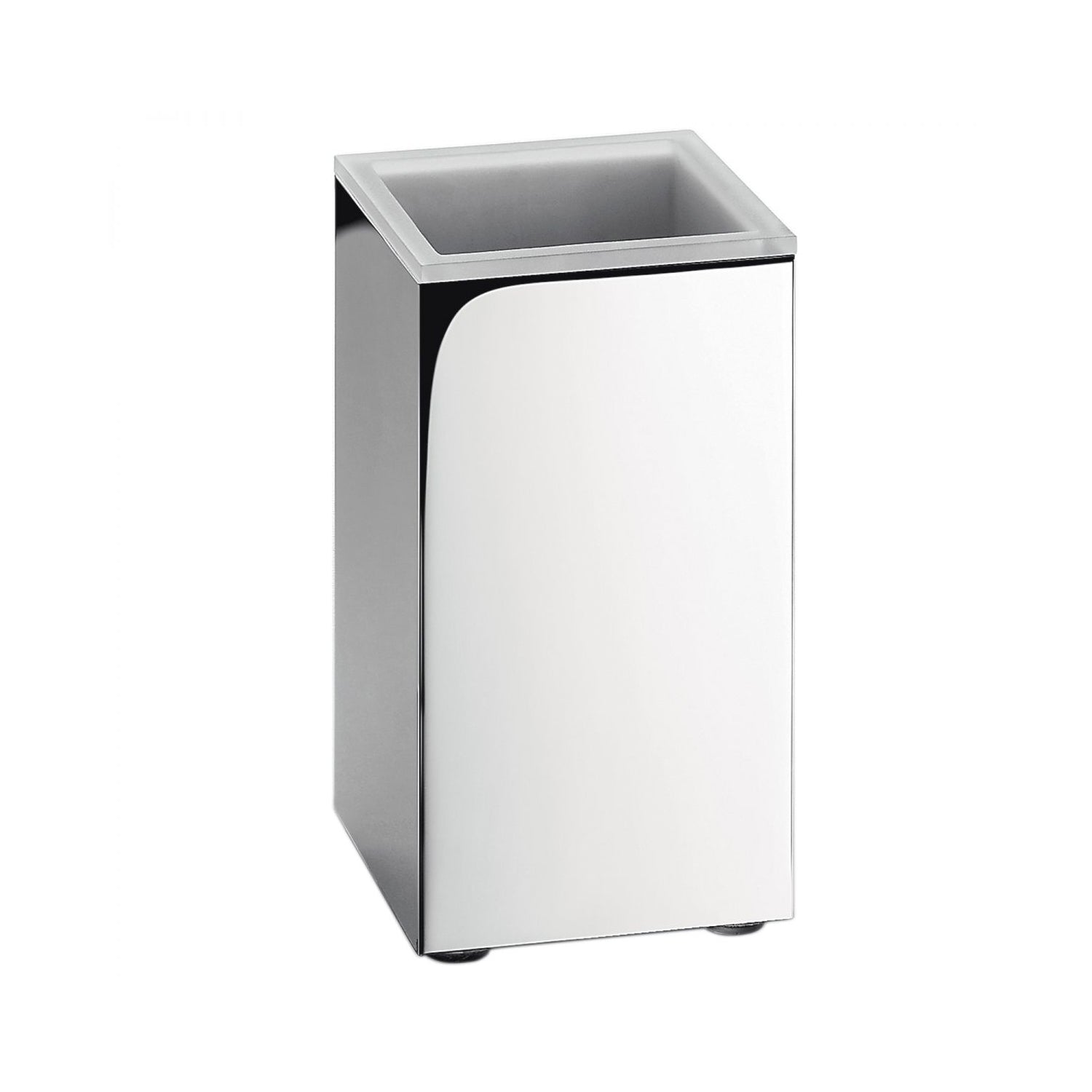 Porta bicchiere d'appoggio in ottone cromato collezione Look di Colombo Design by CeramicStore | Lo specialista del tuo bagno