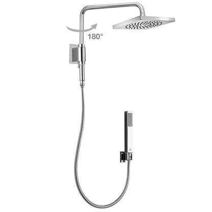 Bossini braccio doccia girevole quadro Cube Renovation art. 5H73720 by CeramicStore | Lo specialista del tuo bagno