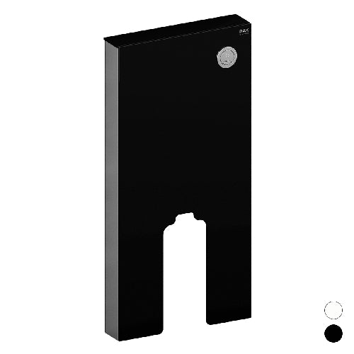 Modulo rakmonolite per vaso a pavimento filomuro nero