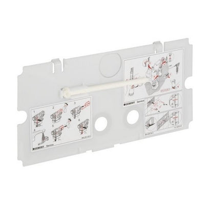 Placca di protezione per cassette twinline -