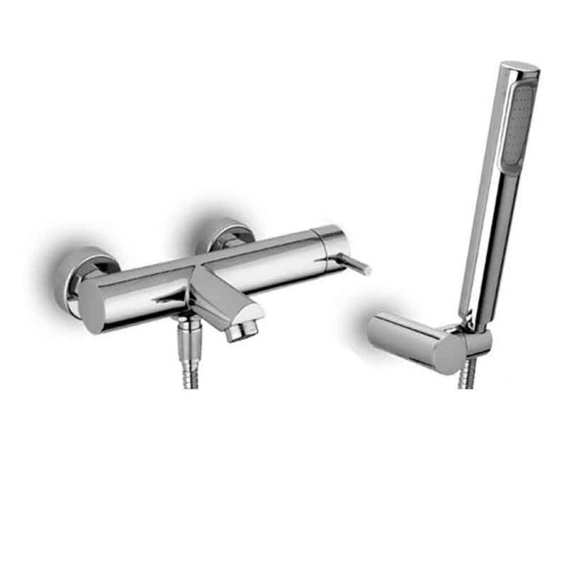 Paffoni Stick miscelatore vasca con deviatore e supporto snodato by CeramicStore | Lo specialista del tuo bagno