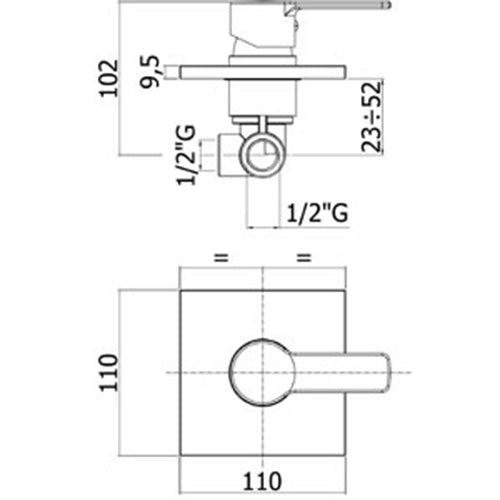 Paffoni Red miscelatore lavabo c/scarico, bidet c/scarico e doccia ottone cromo by CeramicStore | Lo specialista del tuo bagno