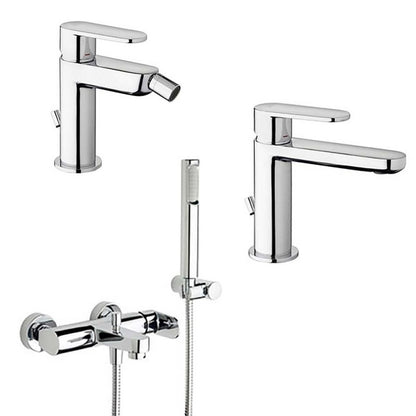 Paffoni Candy miscelatore lavabo c/scarico, bidet c/scarico e vasca by CeramicStore | Lo specialista del tuo bagno