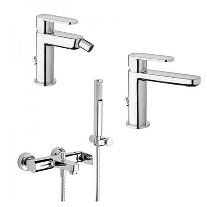 Paffoni Candy miscelatore lavabo c/scarico, bidet c/scarico e vasca by CeramicStore | Lo specialista del tuo bagno