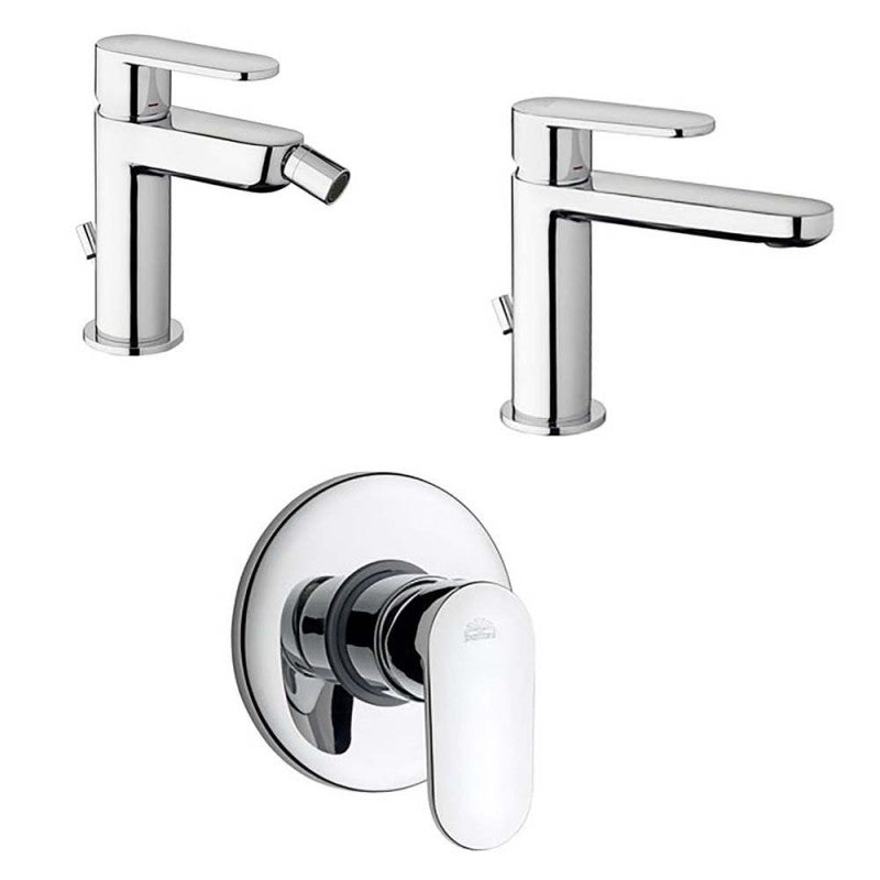 Paffoni Candy miscelatore lavabo c/scarico, bidet c/scarico e doccia by CeramicStore | Lo specialista del tuo bagno