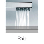 Bossini set doccia duplex modello CUBE completo di supporto e presa acqua by CeramicStore | Lo specialista del tuo bagno