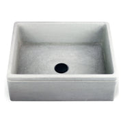 Lavello da esterno in cemento grigio cm 50x40x18h cm modello Liz by CeramicStore | Lo specialista del tuo bagno