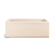 Lavello da esterno in cemento rosa antico cm 50x40x18h cm modello Liz by CeramicStore | Lo specialista del tuo bagno