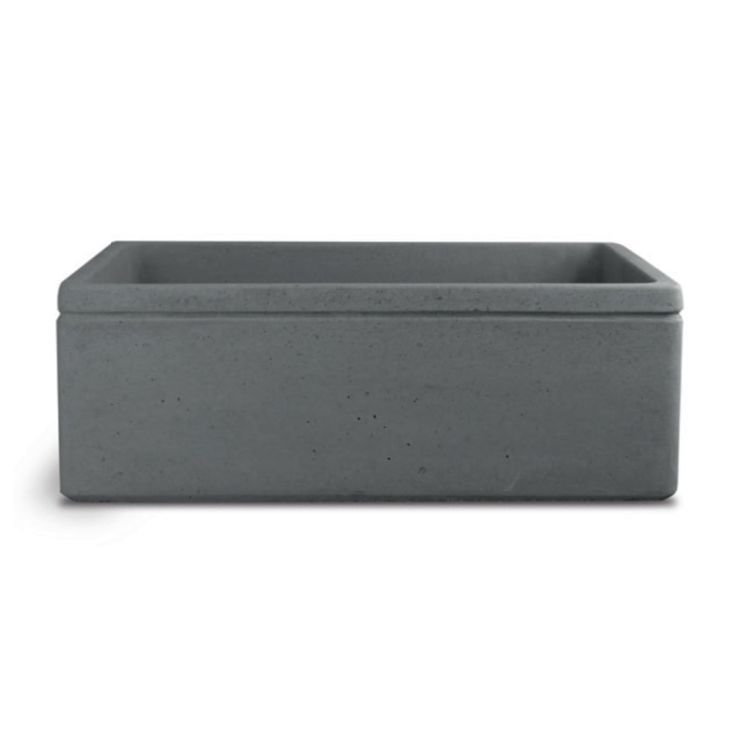 Lavello da esterno in cemento antracite cm 50x40x18h cm modello Liz by CeramicStore | Lo specialista del tuo bagno