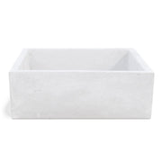 Lavello da esterno in cemento bianco cm 45x35x16h cm modello Desy by CeramicStore | Lo specialista del tuo bagno