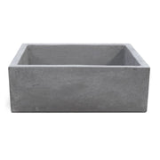 Lavello da esterno in cemento antracite cm 45x35x16h cm modello Desy by CeramicStore | Lo specialista del tuo bagno