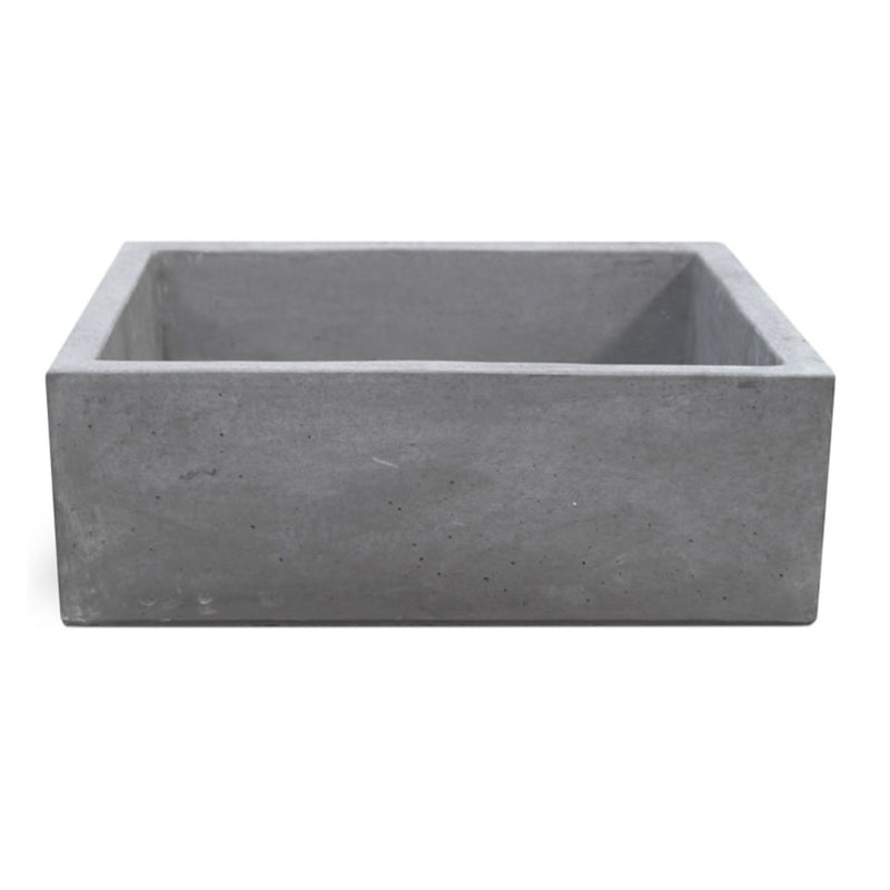 Lavello da esterno in cemento antracite cm 45x35x16h cm modello Desy by CeramicStore | Lo specialista del tuo bagno