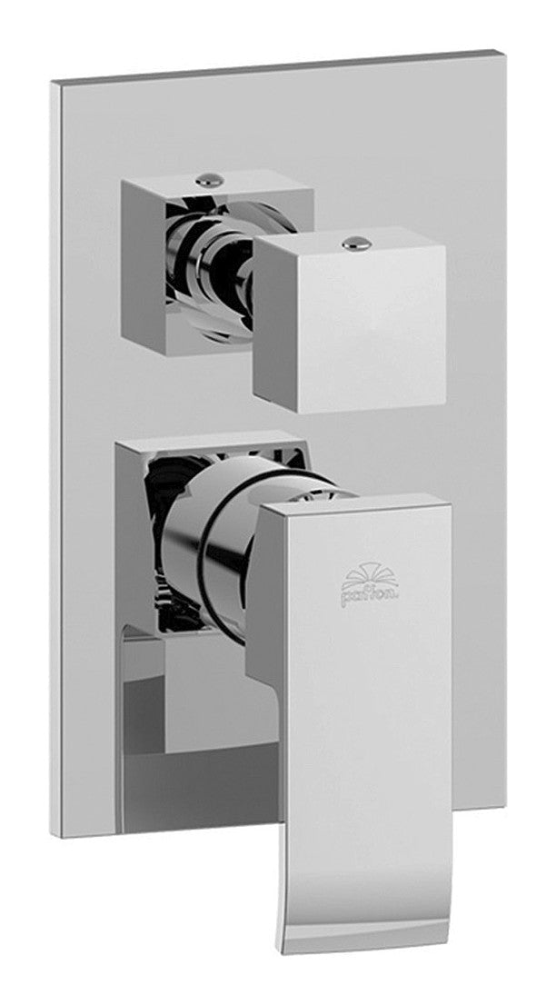 Set soffione doccia quadrato e braccio doccia quadrato con miscelatore incasso Elle e set duplex doccia Cromo Paffoni by CeramicStore | Lo specialista del tuo bagno