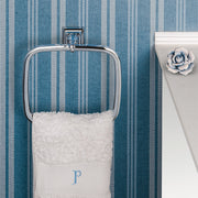 Porta salvietta ad anello in ottone cromato collezione Portofino di Colombo Design by CeramicStore | Lo specialista del tuo bagno