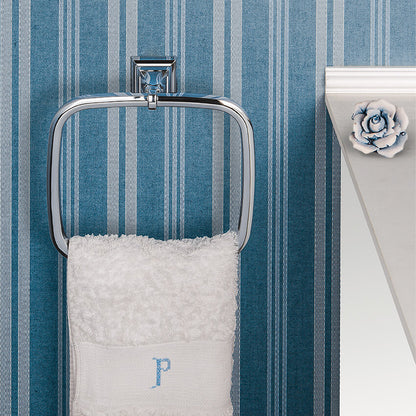 Porta salvietta ad anello in ottone cromato collezione Portofino di Colombo Design by CeramicStore | Lo specialista del tuo bagno