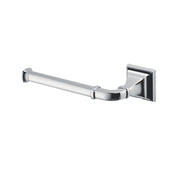 Porta rotolo sinistro in ottone cromato collezione Portofino di Colombo Design