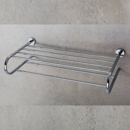Rack porta salviette in ottone cromato Colombo Design collezione Basic Con fissaggio a tassello by CeramicStore | Lo specialista del tuo bagno