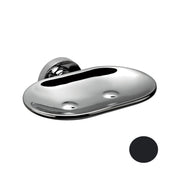 Porta sapone inamovibile in ottone nero Colombo Design collezione Basic Con fissaggio a tassello by CeramicStore | Lo specialista del tuo bagno