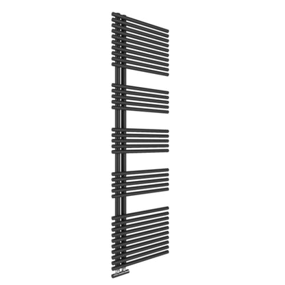 Termoarredo a bandiera 1700x500 mm interasse 50 mm modello Bari finitura Antracite by CeramicStore | Lo specialista del tuo bagno