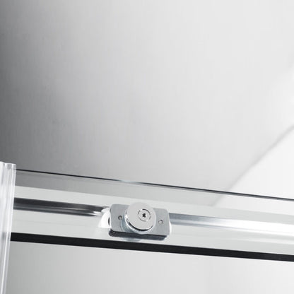 Porta doccia ad apertura scorrevole reversibile cm 170x200h modello Diomede in cristallo temperato mm 8 by CeramicStore | Lo specialista del tuo bagno