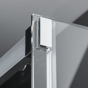 Porta doccia ad apertura scorrevole cm 100x200h modello Diomede in cristallo temperato mm 8 reversibile by CeramicStore | Lo specialista del tuo bagno