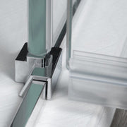 Porta doccia battente versione sinistra cm 100 modello Atlas in cristallo temperato mm 8 by CeramicStore | Lo specialista del tuo bagno