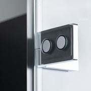 Porta doccia battente versione sinistra cm 100 modello Atlas in cristallo temperato mm 8 by CeramicStore | Lo specialista del tuo bagno