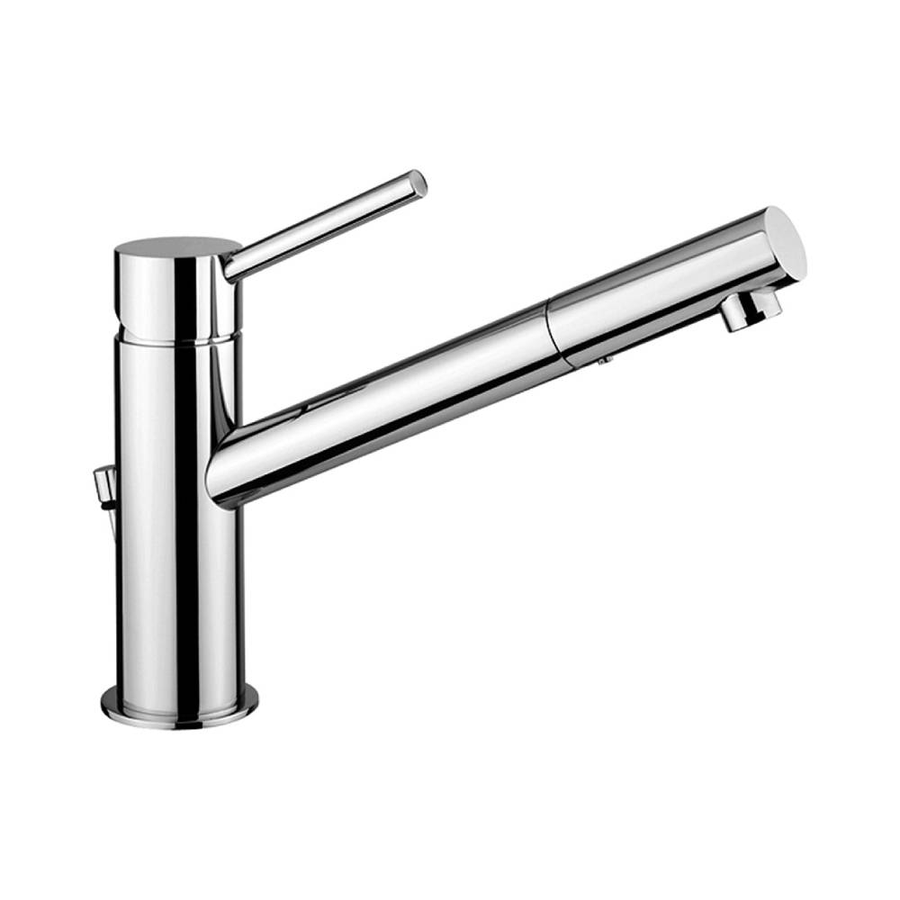Miscelatore lavabo prolungato monocomando serie Birillo modello BI085CR cromoto Paffoni by CeramicStore | Lo specialista del tuo bagno